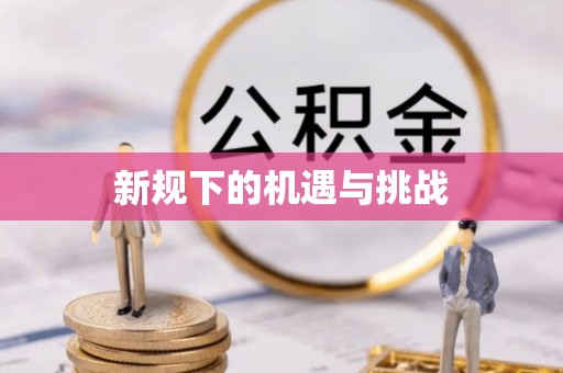前镇新规下的机遇与挑战