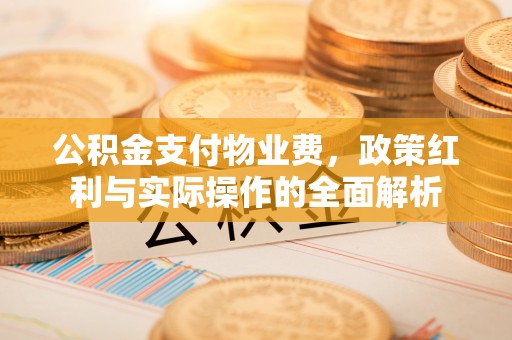 前镇公积金支付物业费，政策红利与实际操作的全面解析