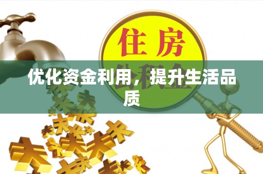 前镇优化资金利用，提升生活品质