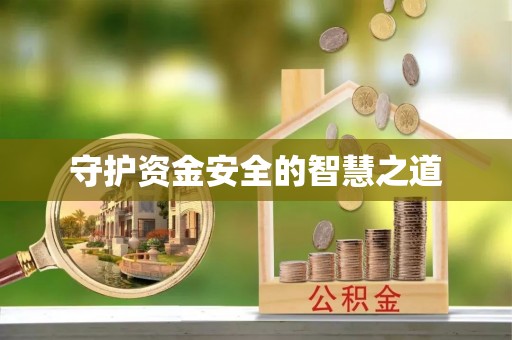 前镇守护资金安全的智慧之道