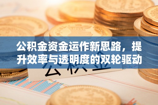 前镇公积金资金运作新思路，提升效率与透明度的双轮驱动