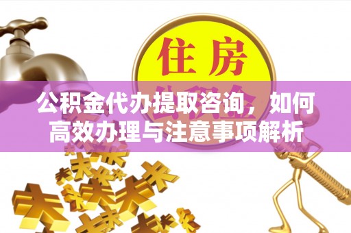 前镇公积金代办提取咨询，如何高效办理与注意事项解析