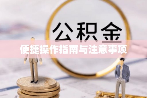 前镇便捷操作指南与注意事项