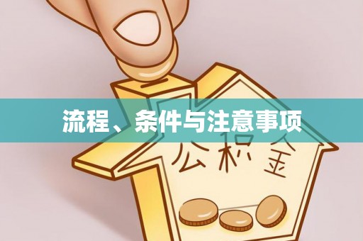 前镇流程、条件与注意事项